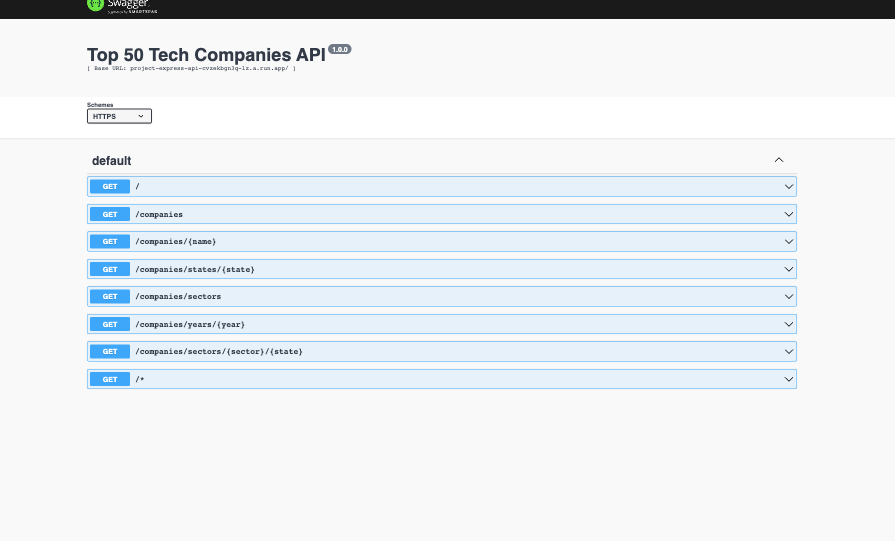 Picture of express api project